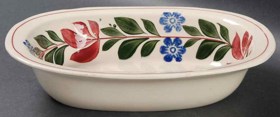 Alcazar 8" Oval Vegetable Bowl by Adams China-1