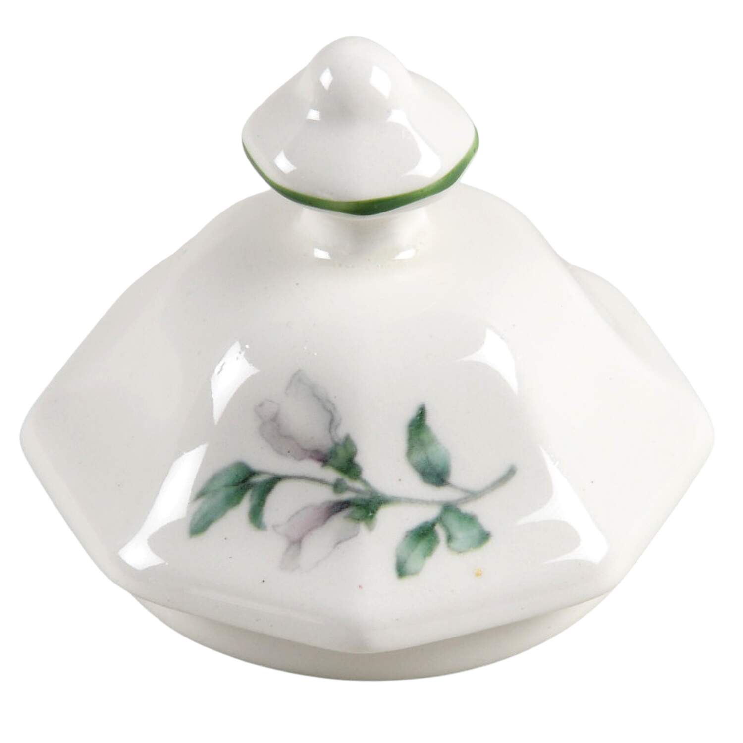 Azalea Lid for Sugar Bowl by Adams China-1