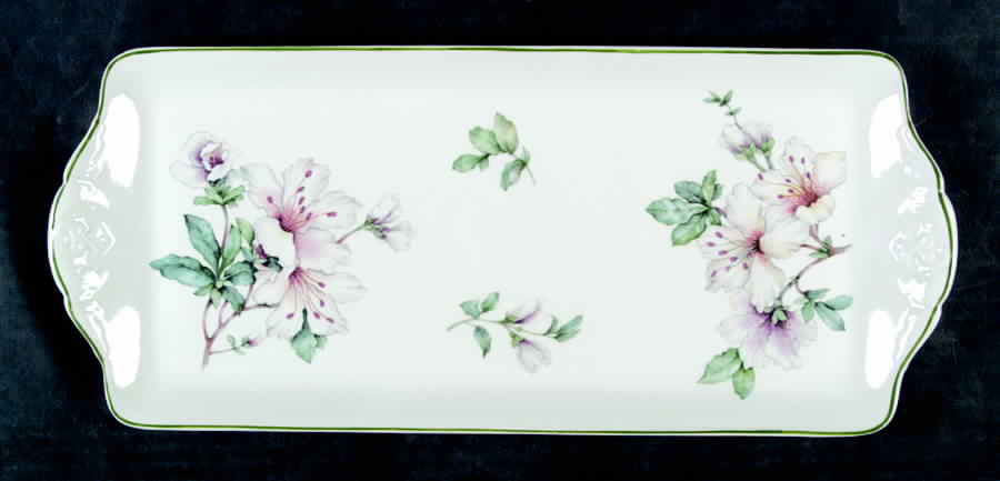 Azalea Large Sandwich Tray by Adams China-1