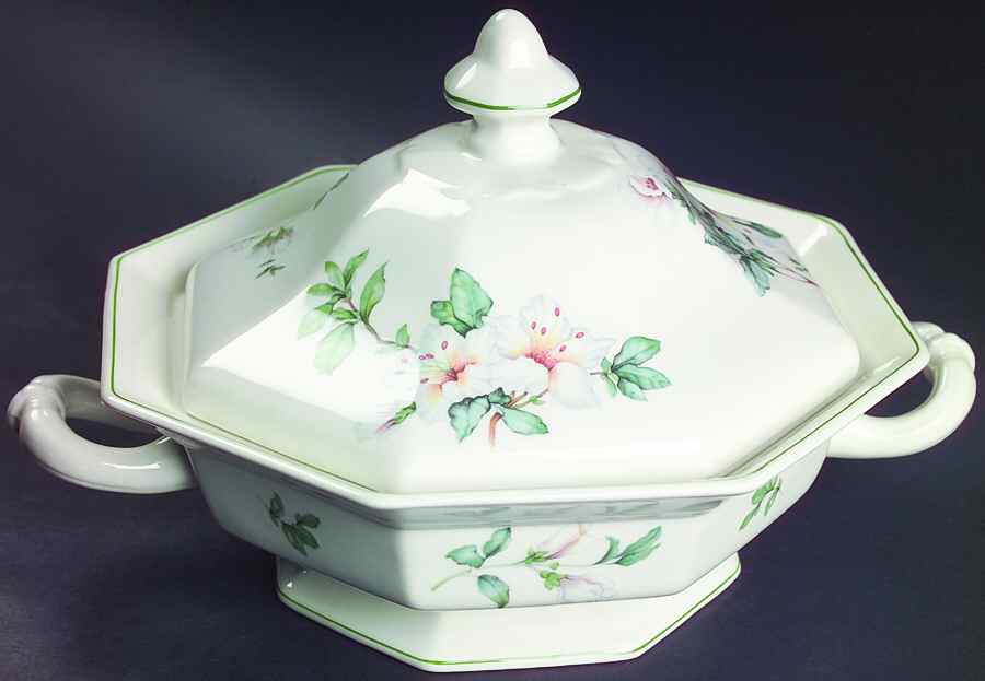 Azalea Hexagonal Covered Vegetable by Adams China-1