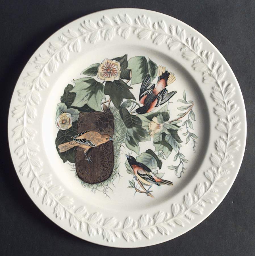 Birds of America Dinner Plate by Adams China-1