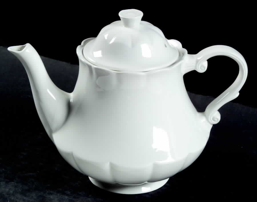 Chippendale Teapot & Lid by Adams China-1