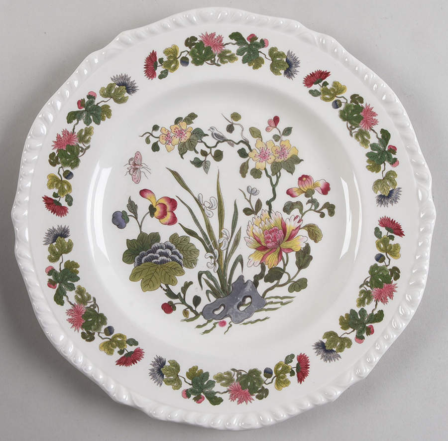Country Meadow Luncheon Plate by Adams China-1