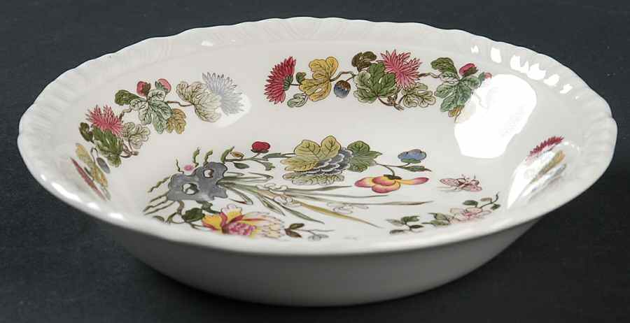 Country Meadow Fruit/Dessert (Sauce) Bowl by Adams China-1