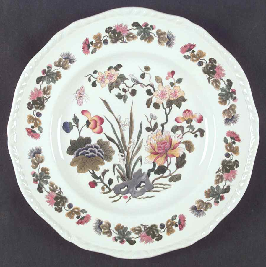 Country Meadow Dinner Plate by Adams China-1