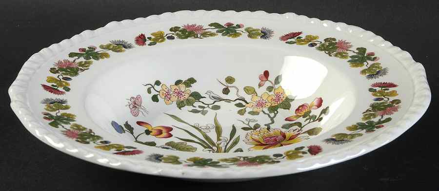 Country Meadow Rim Soup Bowl by Adams China-1