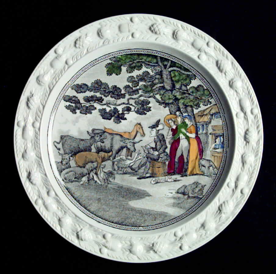 Dr. Syntax Luncheon Plate by Adams China-1