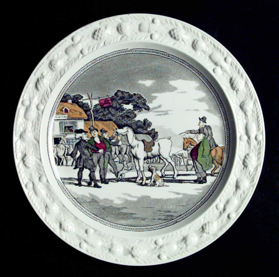 Dr. Syntax Luncheon Plate by Adams China-1