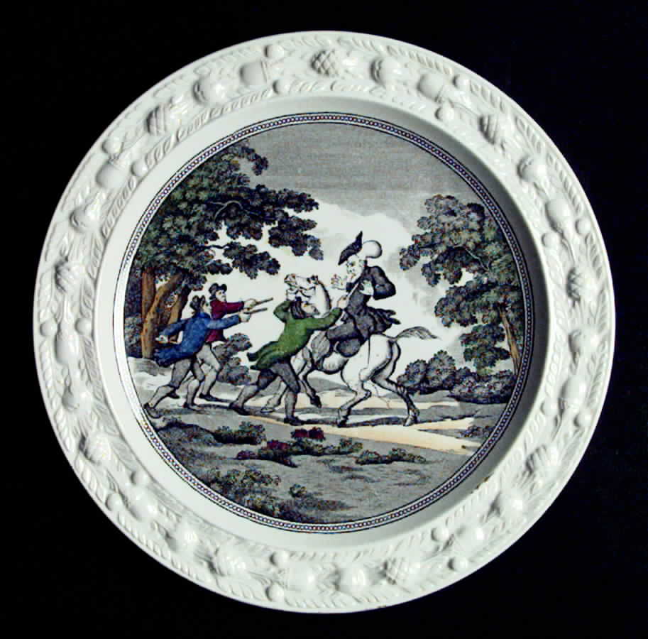 Dr. Syntax Luncheon Plate by Adams China-1