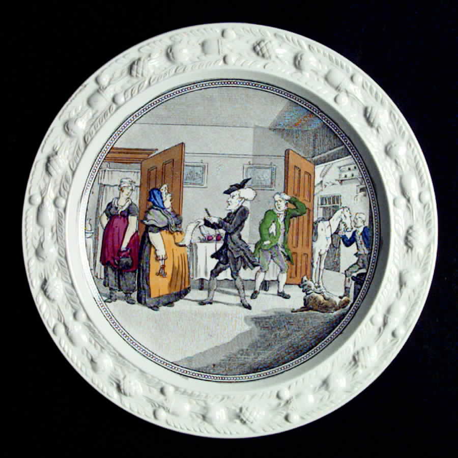 Dr. Syntax Luncheon Plate by Adams China-1