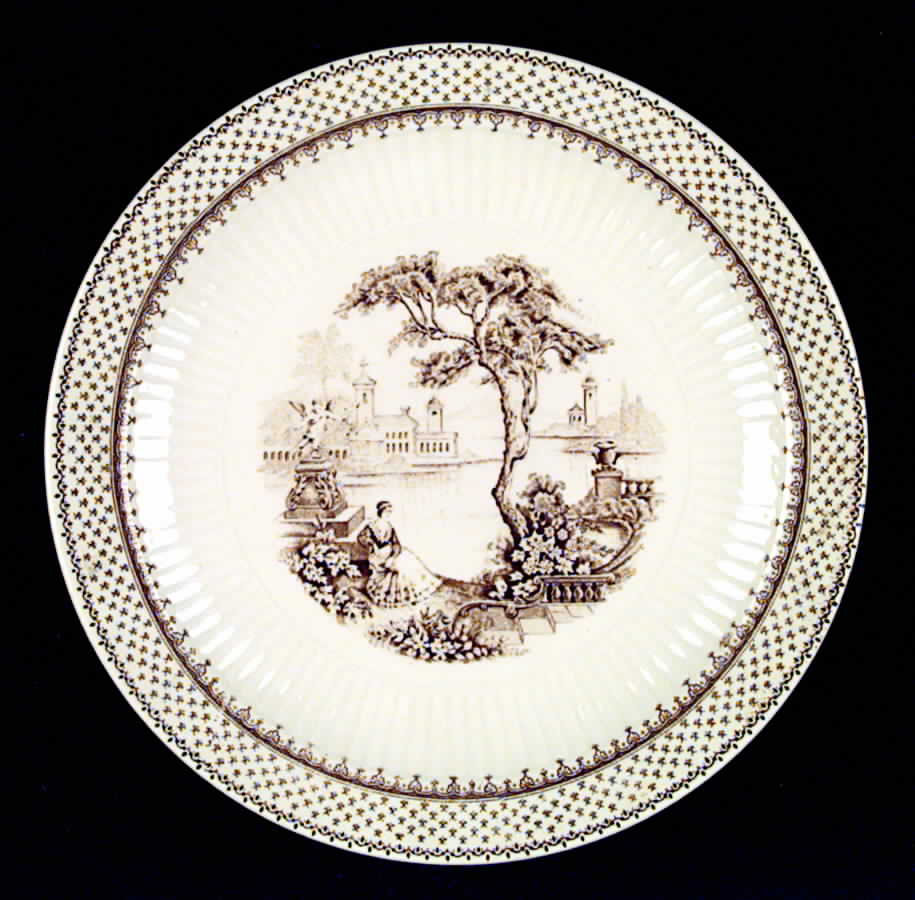 Dubarry Dinner Plate by Adams China-1