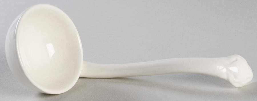 Empress Solid Piece Sauce Ladle by Adams China-1