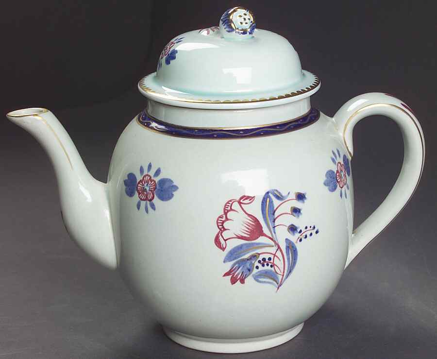 Georgian Teapot & Lid by Adams China-1