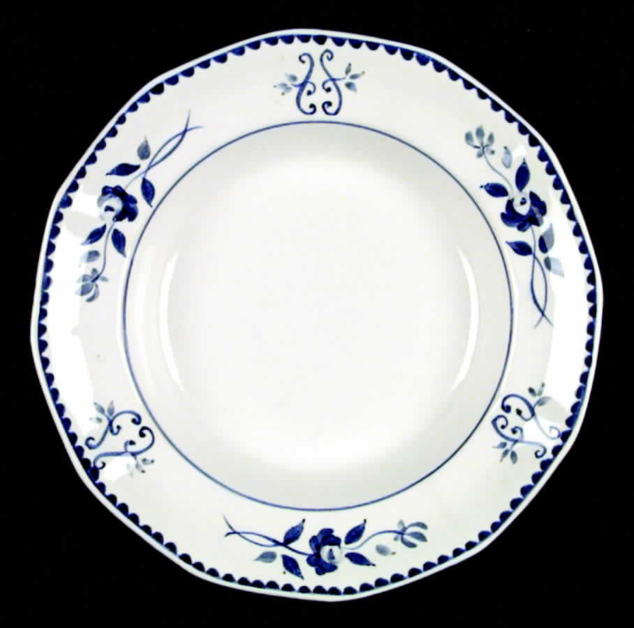 Gloucester Rim Soup Bowl by Adams China-1