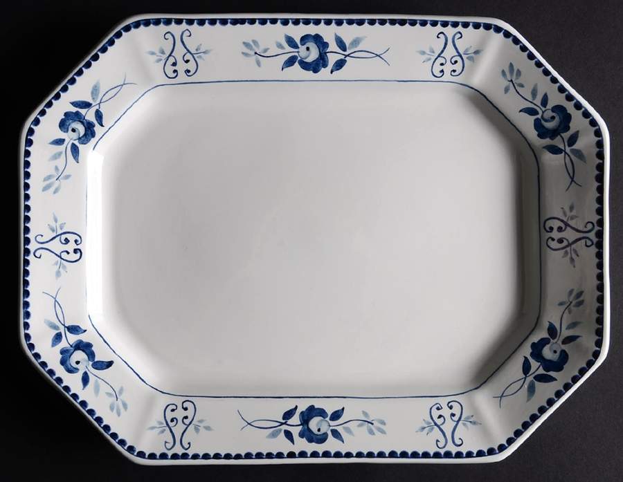 Gloucester 13" Oval Serving Platter by Adams China-1