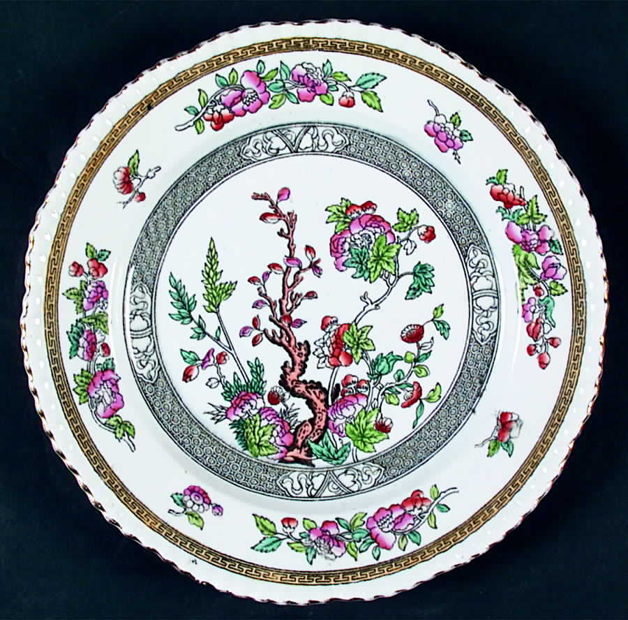 Indian Tree Luncheon Plate by Adams China-1