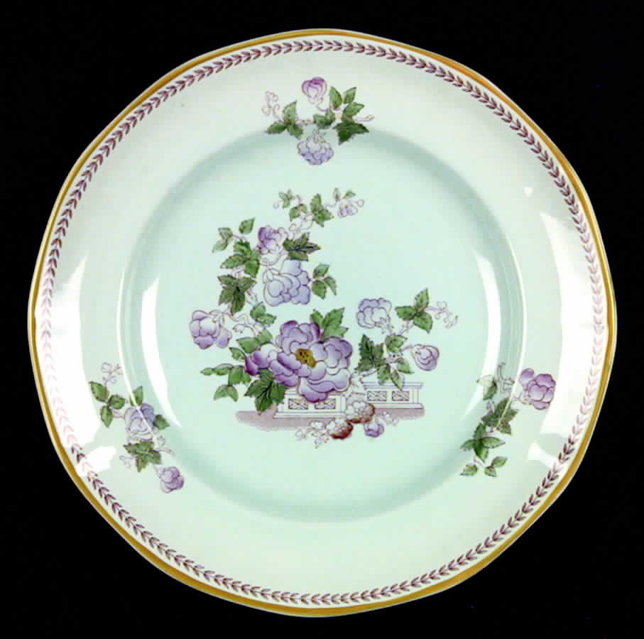 Metz Newer Backstamp Dinner Plate by Adams China-1