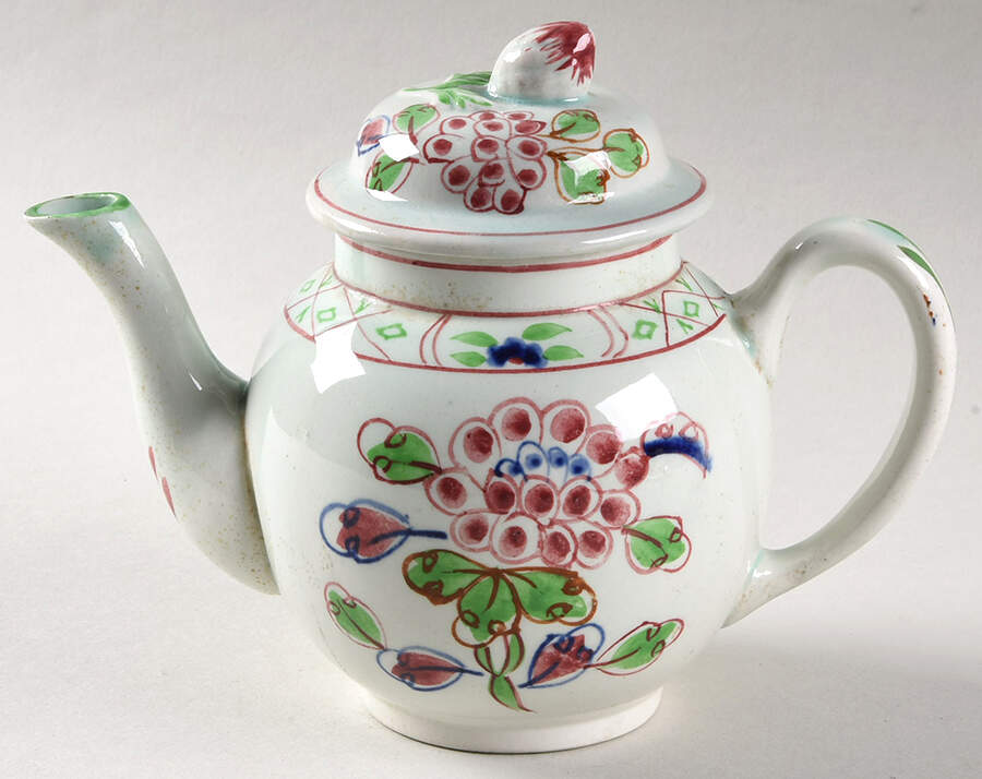 Old Bow Mini Teapot & Lid by Adams China-1