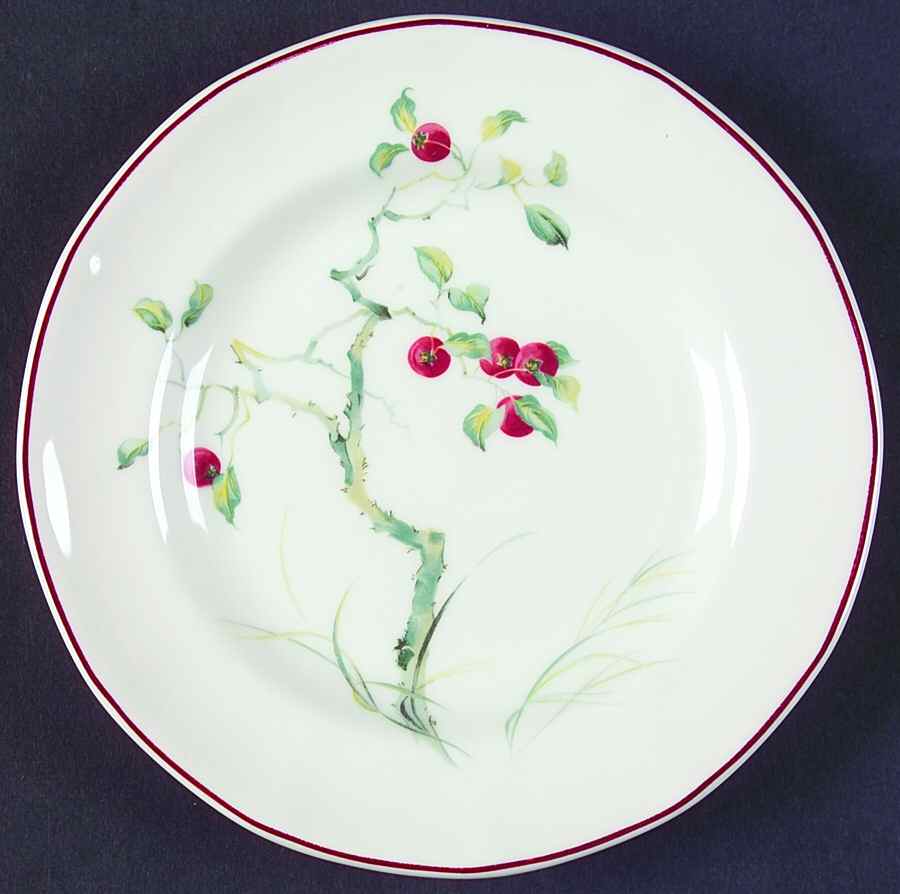 Persimmon Bread & Butter Plate by Adams China-1
