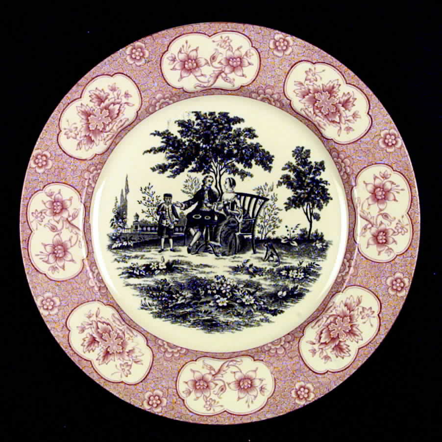 Rose Terrace Dinner Plate by Adams China-1
