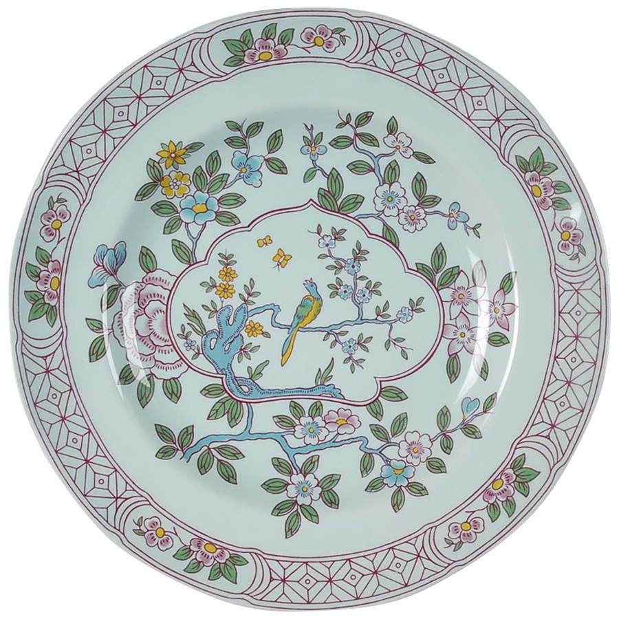 Singapore Bird (Newer Backstamp) Salad Plate by Adams China-1