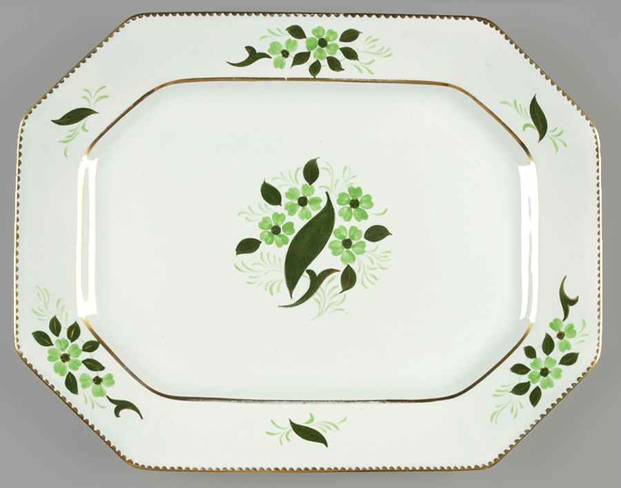 Wyndham 14" Oval Serving Platter by Adams China-1