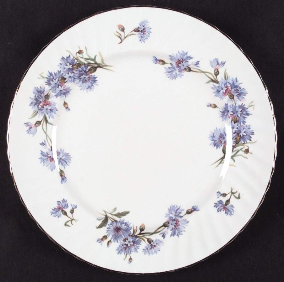 Cornflower Dinner Plate by Adderley-1