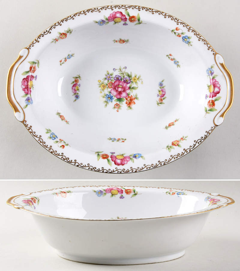 Florinda 10" Oval Vegetable Bowl by Adline-1