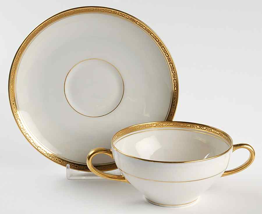 AHR133 Flat Bouillon Cup & Saucer by Charles Ahrenfeldt-1