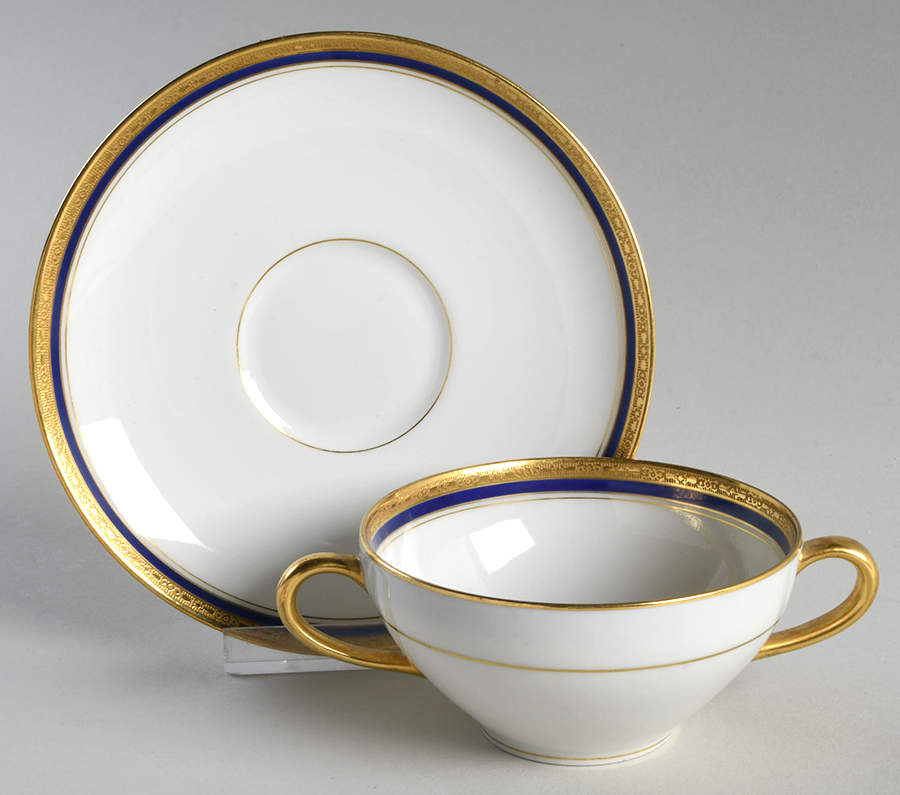 AHR175 Flat Bouillon Cup & Saucer by Charles Ahrenfeldt-1