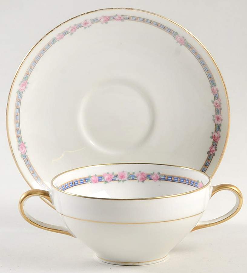 AHR6 Flat Bouillon Cup & Saucer by Charles Ahrenfeldt-1