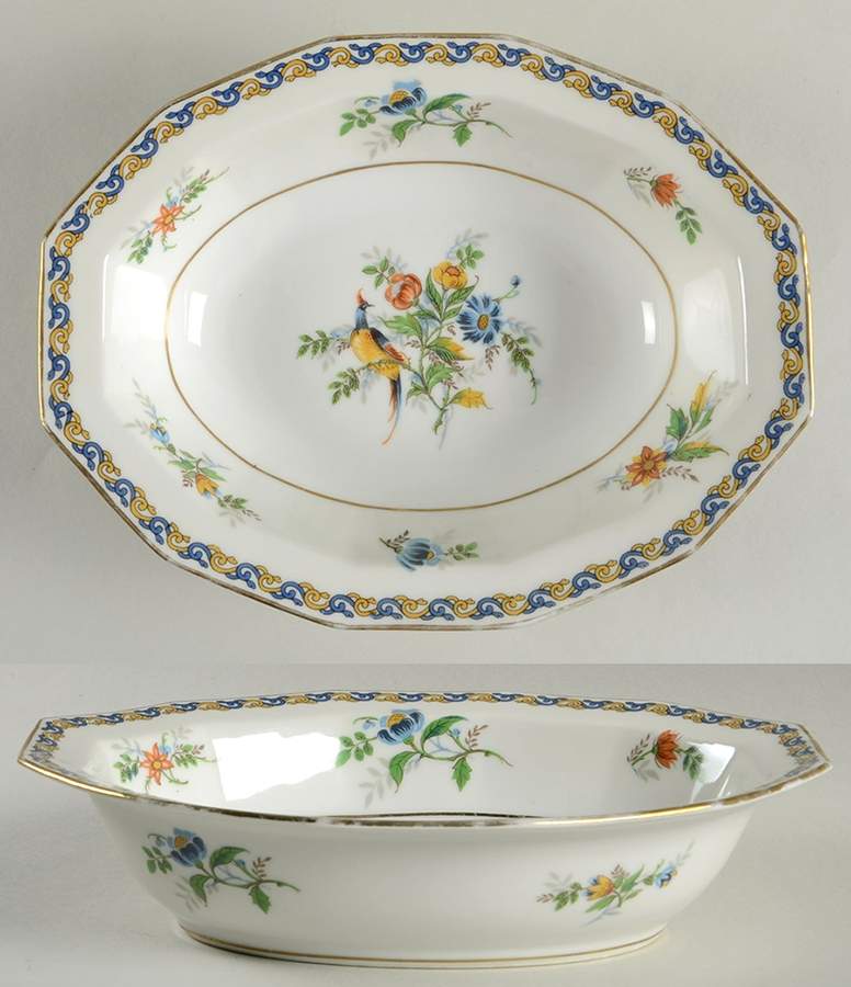 AHR95 9" Oval Vegetable Bowl by Charles Ahrenfeldt-1
