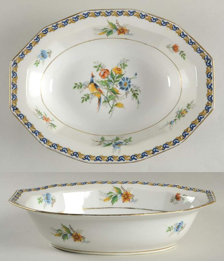 AHR95 10" Oval Vegetable Bowl by Charles Ahrenfeldt-1