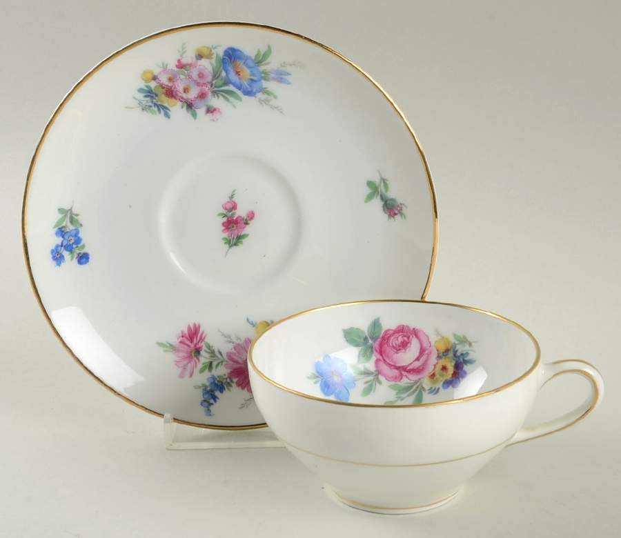 Boulogne Flat Cup & Saucer Set by Charles Ahrenfeldt-1