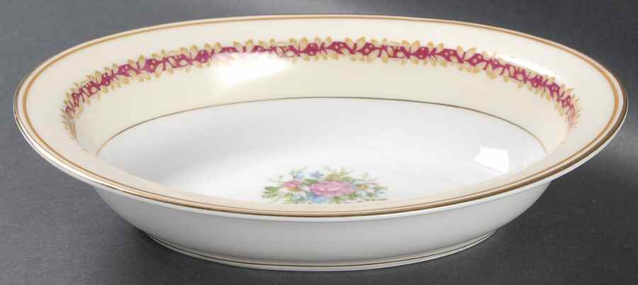 Chataigne 9" Oval Vegetable Bowl by Charles Ahrenfeldt-1