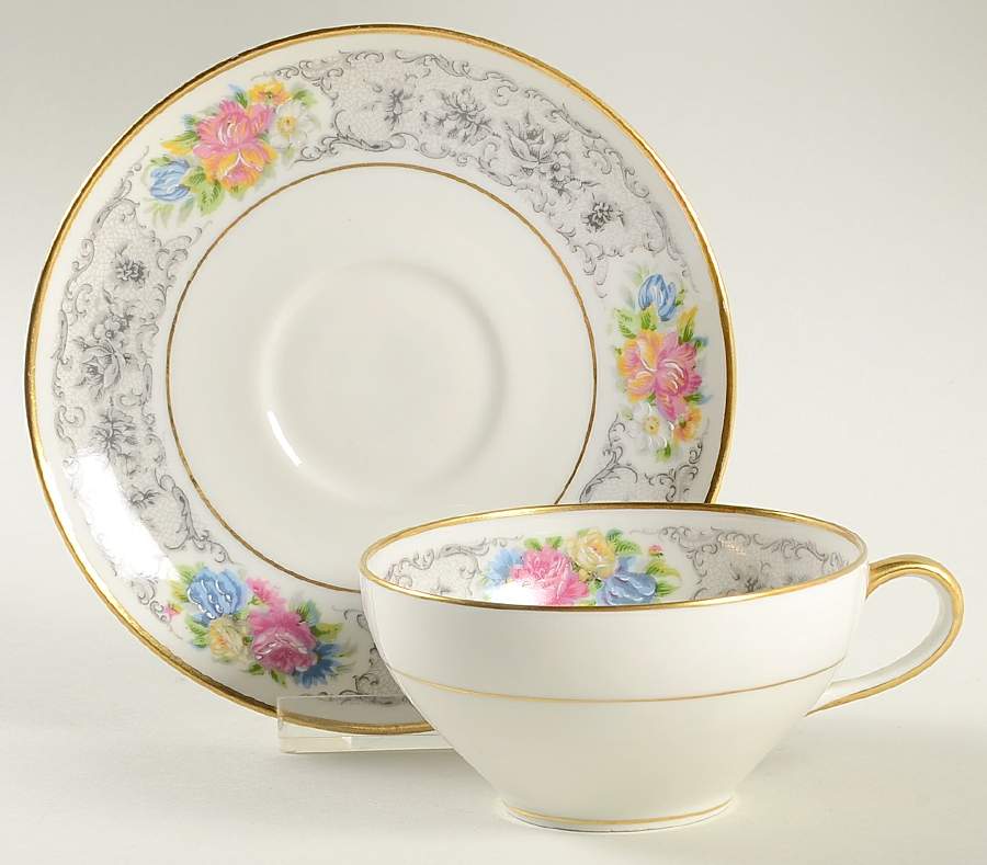 Cinderella Flat Cup & Saucer Set by Charles Ahrenfeldt-1