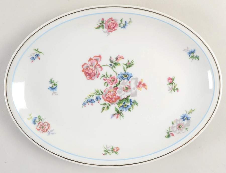 Deauville 11" Oval Serving Platter by Charles Ahrenfeldt-1