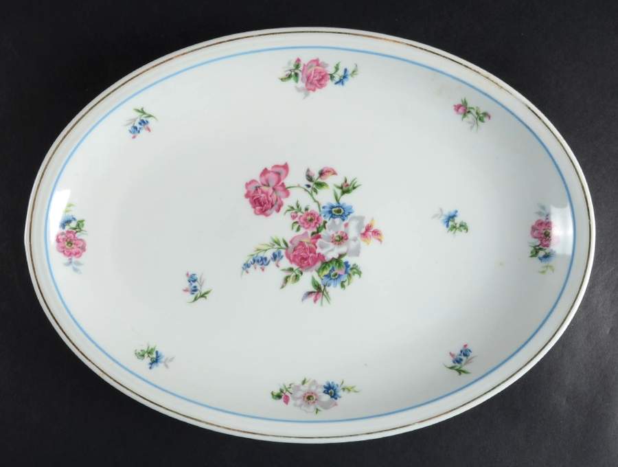 Deauville 13" Oval Serving Platter by Charles Ahrenfeldt-1