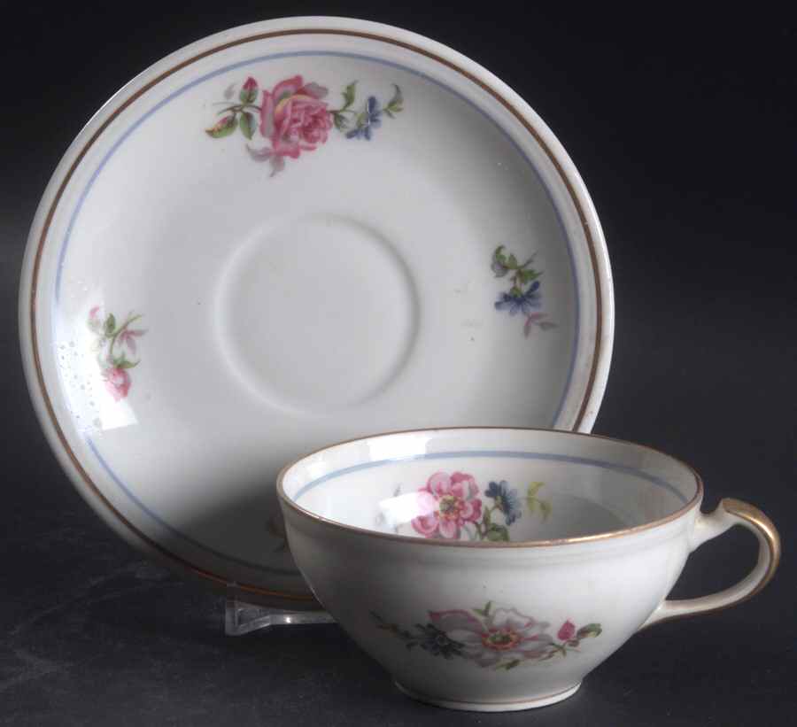 Deauville Flat Cup & Saucer Set by Charles Ahrenfeldt-1