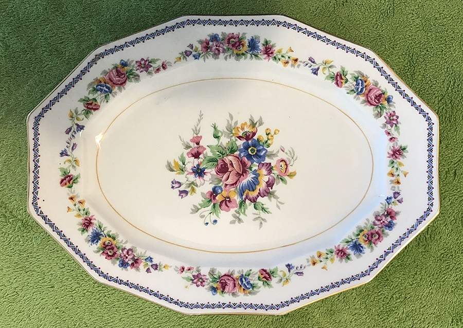 Dubarry 11" Oval Serving Platter by Charles Ahrenfeldt-1