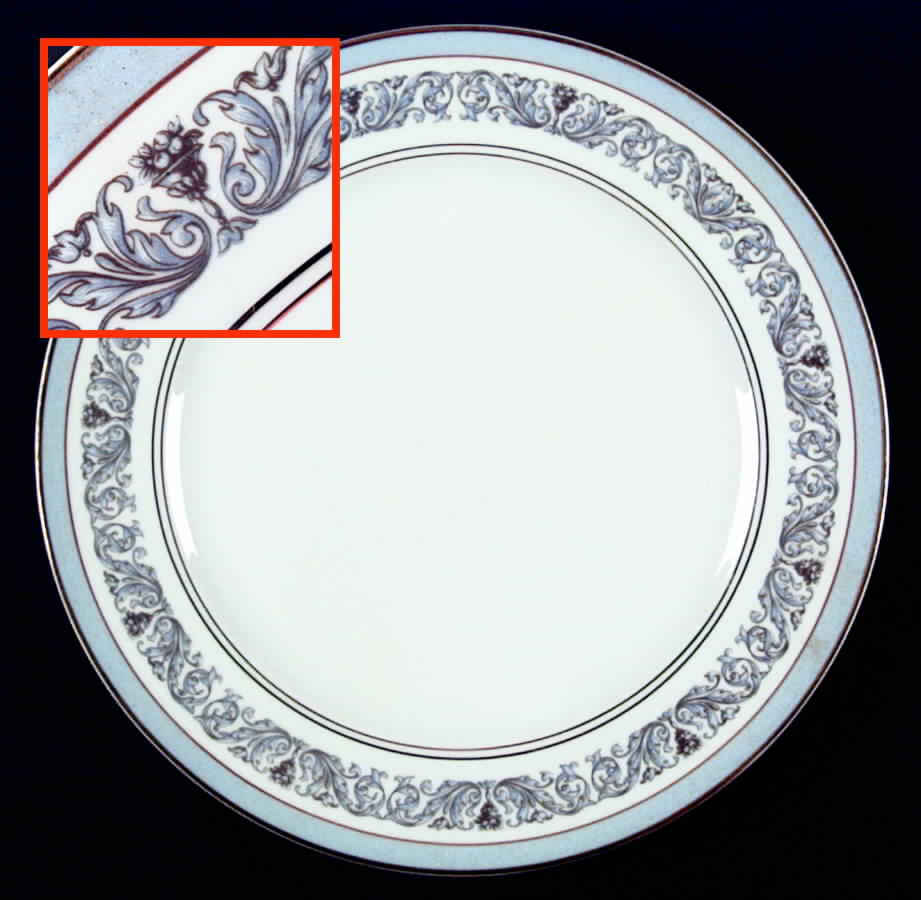 Frontenac Dinner Plate by Charles Ahrenfeldt-1