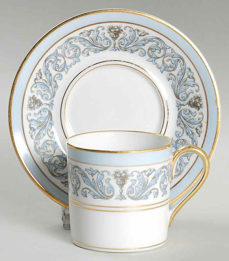Frontenac Flat Demitasse Cup & Saucer Set by Charles Ahrenfeldt-1