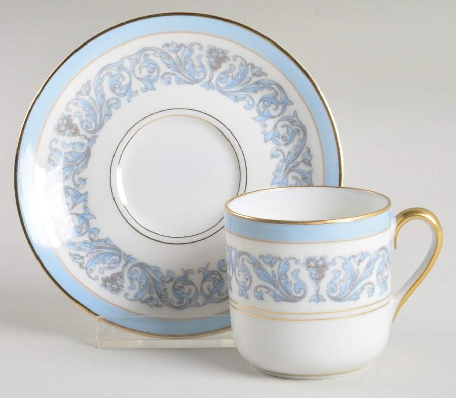 Frontenac Flat Demitasse Cup & Saucer Set by Charles Ahrenfeldt-1