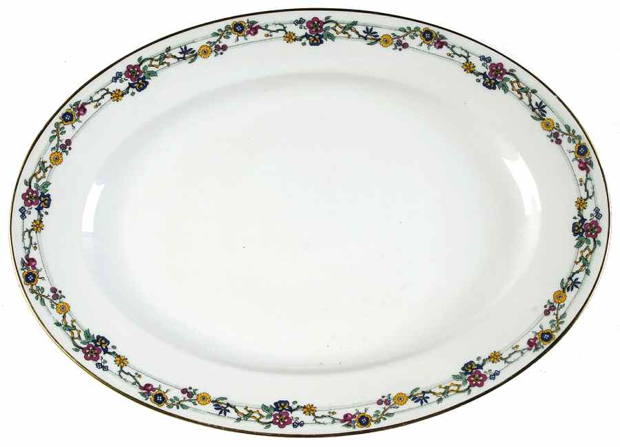 Korea 14" Oval Serving Platter by Charles Ahrenfeldt-1