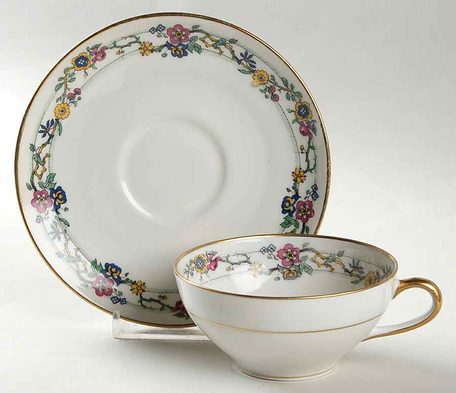 Korea Flat Cup & Saucer Set by Charles Ahrenfeldt-1