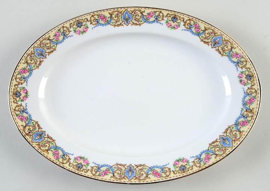 Madelon 11" Oval Serving Platter by Charles Ahrenfeldt-1