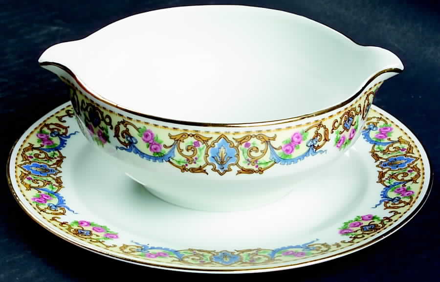 Madelon Gravy Boat with Attached Underplate by Charles Ahrenfeldt-1