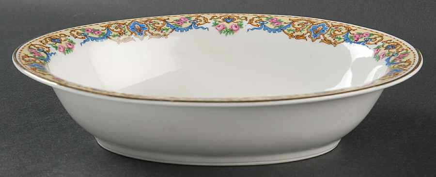 Madelon 9" Oval Vegetable Bowl by Charles Ahrenfeldt-1