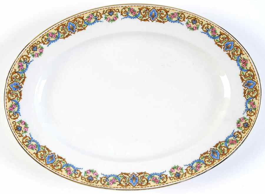 Madelon 14" Oval Serving Platter by Charles Ahrenfeldt-1