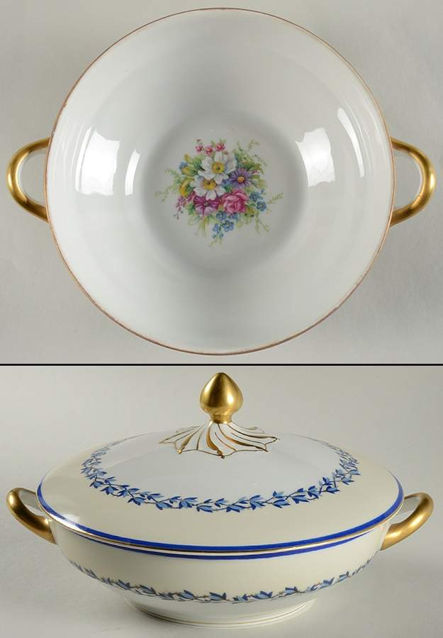 Marie Louise Round Covered Vegetable by Charles Ahrenfeldt-1